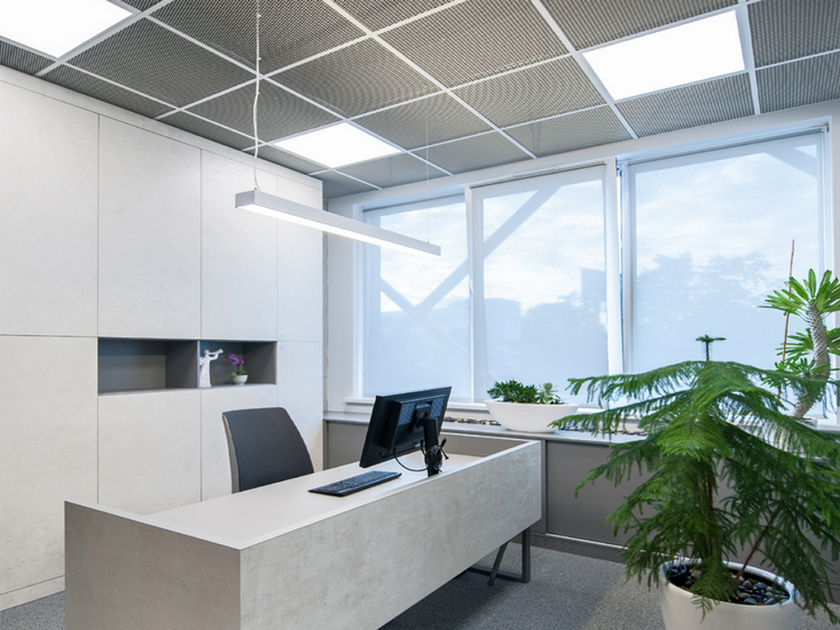Cyanlite Backlite LED panel light for Lay-On ceiling