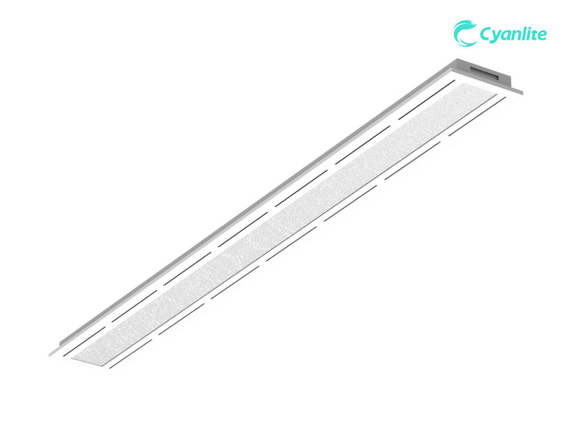 LED panel light with air slot/ air vents
