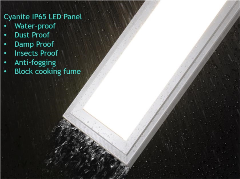 Waterproof lighting profile for IP65 linear lighting