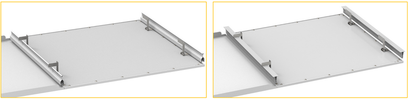 Cyanlite LED panel light for Clip-In Metal Ceiling