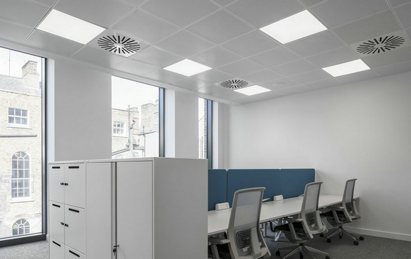 Clip In metal ceiling project in Germany