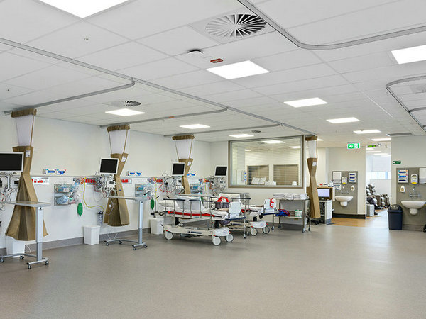 IP65 LED panel project in German hospital 