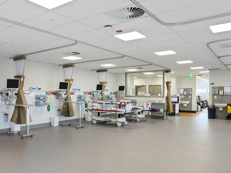 IP65 LED panel project in German hospital 