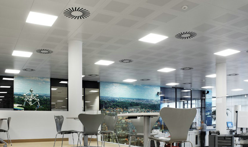 LED panel light for concealed metal ceiling project