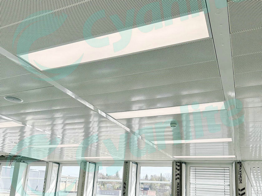 SAS330 Metal Ceiling Lighting Retrofit ZW project