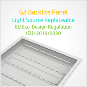  Eco-Design Light Source Replaceable LED Panel Light